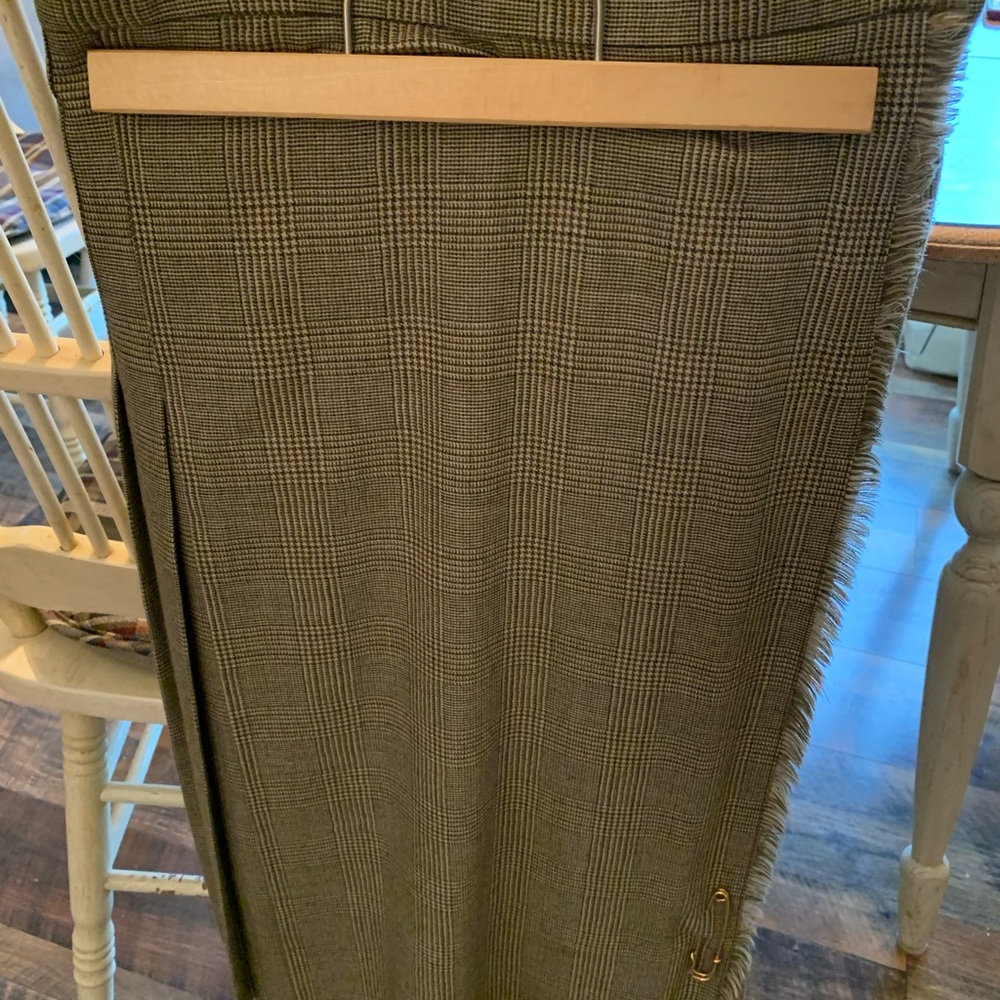 Ralph Lauren Wool Pleated Skirt